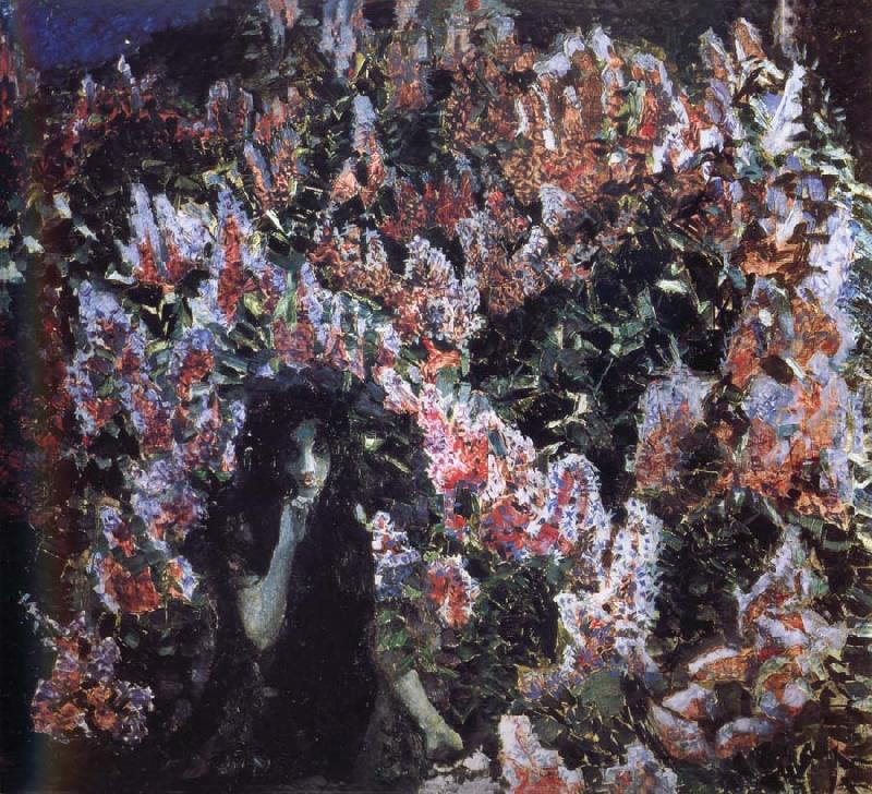 Mikhail Vrubel Lilac oil painting image